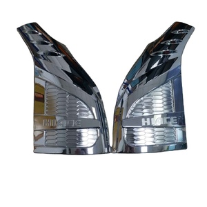 Accesorios para Automóviles de Alta Calidad, Cubierta de Faro Delantero, Cubierta de Tanque de Gasolina, Juego Completo Cromado, Kit de Carrocería para Toyota Hiace - Product Image 4