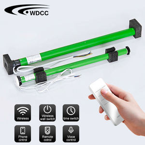 Rideaux Électroniques Intelligents pour Bureau Intérieur, Moteur Électrique Robotisé Ouverture/Clôture avec Rails en Plastique et Accessoires - Product Image 2