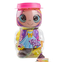 MINICRUSH gelée de fruits jouet pot fille confiserie en forme de fruits gelée bonbons pour princesse
