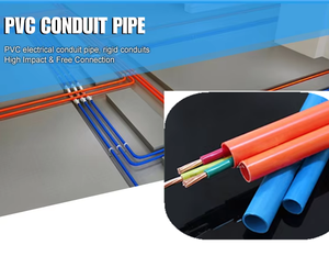 <span class=keywords><strong>Prix</strong></span> d'usine Conduit en PVC UV lourd de 1/2 pouce pour la protection des câbles en extérieur/intérieur, installation facile - Product Image 6