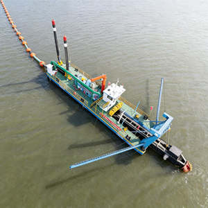 เครื่องขุดแบบดูดหัวตัดสำหรับขุดลอกตะกอนการฝึกในแม่น้ำลึก - Product Image 4