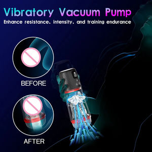 Intelligente digitale display mannelijke masturbatie-apparaat met 9-traps vibratie vibrators <span class=keywords><strong>China</strong></span> seksspeeltje voor mannen - Product Image 6