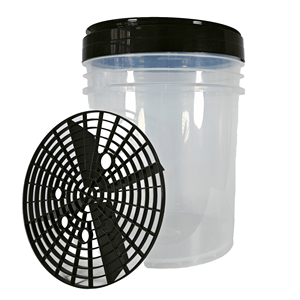 Seau en plastique <span class=keywords><strong>de</strong></span> 20 litres en gros avec couvercle Gamma et filtre – Seau transparent - Product Image 4