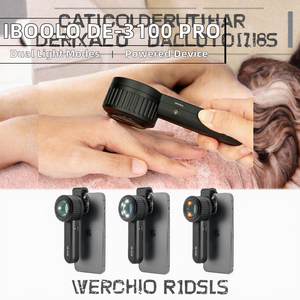 Dermatoscopio IBOOLO DE-3100 PRO Modo UV con fuente de energía eléctrica de luz polarizada y no polarizada - Product Image 3