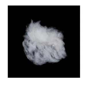 Vendita diretta in fabbrica lana di pecora bianca naturale a basso prezzo con campione gratuito