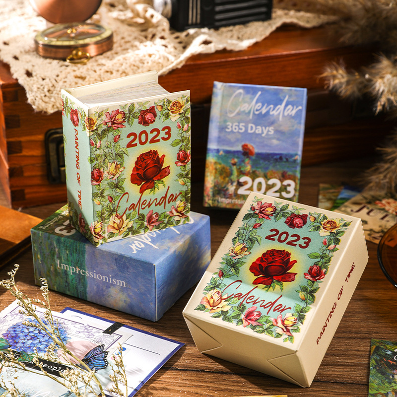 365 шт., бумажные мини-блокноты для записей, календарь на 365 дней, открытки для скрапбукинга «сделай сам», нежелательный журнал, ретро фоновая бумага для украшения