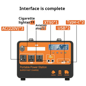 1700w2520wh di động ngoài trời Trạm điện năng lượng mặt trời Máy phát điện sạc siêu nhanh sạc cắm trại sao lưu nhà máy bán hàng trực tiếp - Product Image 3