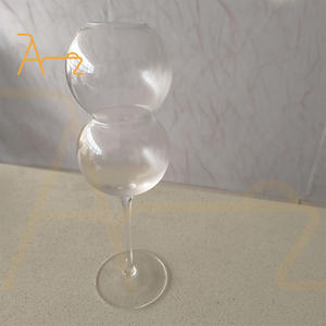 Verres à vin en cristal créatifs en gros, verres à champagne transparents en forme de <span class=keywords><strong>gourde</strong></span>, verres à boire pour mariage, fête, bar - Product Image 6