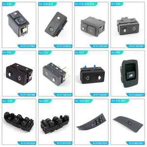 Interruptores automáticos Interruptor de control maestro para ventanas eléctricas Compatible con VW Audi Porsche Skoda Mercedes Benz <span class=keywords><strong>BMW</strong></span> Land Rover Jaguar Volvo - Product Image 5