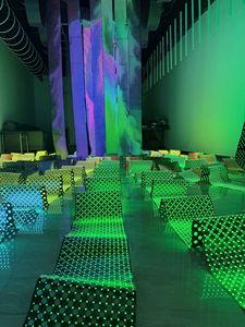 จอ LED แบบยืดหยุ่น จอแสดงผล LED แถบพิกเซล ไฟหรี่เพดานสำหรับแสดงแสงสี - Product Image 1
