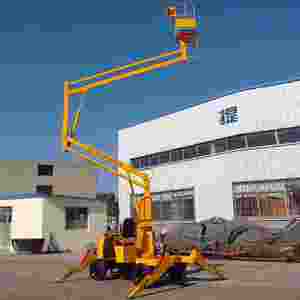 גבוהה באיכות 12 מטר בום הידראולי מנוף משאית רכוב Ing פלטפורמת ייצור טלסקופי אה הידראולי מעלית ום בום להרים - Product Image 5