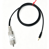 Microphone EM 35 à capteur acoustique pour détecteur de fuite au sol industriel, dédié aux équipements de détection