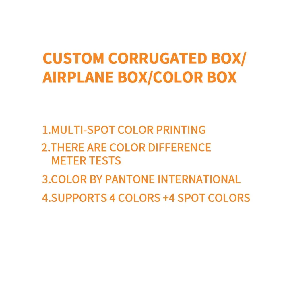 Customized corrugated boxcolor box/paper bag mass printing can be delivered in short term