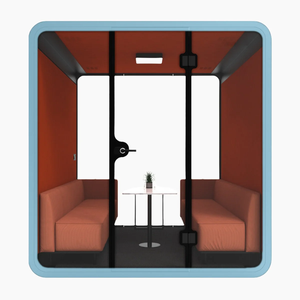 Cabine téléphonique acoustique <span class=keywords><strong>portable</strong></span> multifonctionnelle moderne, insonorisée, pour bureau, école, réunion, pod, maison, jardin, cabine d'appel, stockage, hôtels - Product Image 2