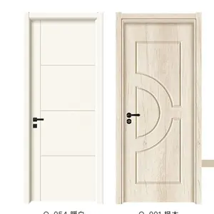 Nuevos estilos de piel de puerta de madera natural/pieles de puerta interior de madera con máquina de piel de puerta de melamina
