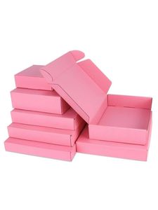 Tùy Chỉnh In Sang Trọng Món Quà Màu Đỏ Kraft Hộp Giấy Cho Quà Tặng Đám Cưới Vận Chuyển Bưu Phẩm Bao Bì Các Tông Hộp Logo - Product Image 3