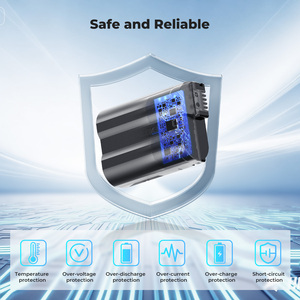 แบตเตอรี่กล้อง K&F Concept สำหรับ <span class=keywords><strong>Nikon</strong></span> ชุด 3 ก้อน 2520mAh EN-EL15 พร้อมที่ชาร์จเร็ว ชุดแบตเตอรี่กล้องดิจิตอลแบบชาร์จซ้ำได้ - Product Image 5