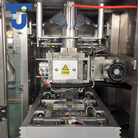 Machine VFFS automatique multifonction 320 pour l'emballage de liquides, boissons, eau, jus, sachets oreiller et pochettes en film plastique