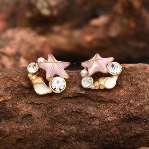 E295-E180-0460F Fashion <b>Stud</b> <b>Earrings</b> - Product Image 3