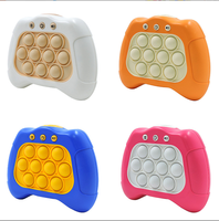 Mini Vitesse Rapide Rapide Pousser Console De Jeu Électronique Interactive Light Up Puzzle Bulle Mémoire Jeu Push Pop Fidget Jouet pour Enfant