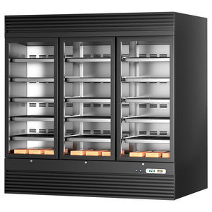 Gabinete <span class=keywords><strong>de</strong></span> Maduración <span class=keywords><strong>de</strong></span> Carne con Luz LED, Enfriador <span class=keywords><strong>de</strong></span> Aire, Control Digital <span class=keywords><strong>de</strong></span> Doble Temperatura, 3 Puertas, para Maduración en Seco <span class=keywords><strong>de</strong></span> Filetes, Ideal para Cocina/Restaurante - Product Image 1