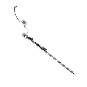 <span class=keywords><strong>Canne</strong></span> à pêche sur glace avec fonction de levage automatique <span class=keywords><strong>Support</strong></span> à ressort en acier inoxydable avec prise pour mini poteau de mer d'eau douce - Product Image 1