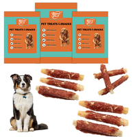 Friandises pour chiens : Viande de canard pure sans céréales, en gros, pour l'entretien buccal des chiots et des chiens adultes, alimentation quotidienne