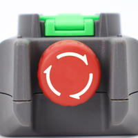 Sistema de Control Remoto para Grúa de Doble Velocidad de 12 Teclas con Acceso Biométrico de 100 Huellas Dactilares y Seguimiento de Personal