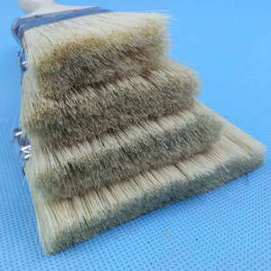 แปรงทาสีด้ามไม้ ขนาด 1 2 3 4 นิ้ว ขนแปรงแบบแบน สำหรับงานทาสีและงานช่าง - Product Image 2