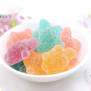 Gummies supplier assorted sugar coated sweets bulk gummy candy wholesale