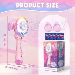 Children's automatic <b>bubble</b> stick with light,electric soap <b>bubble</b> <b>gun</b> <b>toy</b>,children's girl outdoor, summer outdoor <b>toy</b> <b>bubble</b> <b>gun</b> - Product Image 6