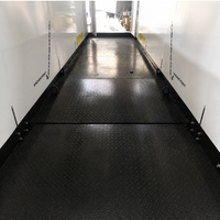 Plateforme de chargement rétractable hydraulique pour camion à conteneurs de déchets, équipement de manutention de matériaux, solution de transport industriel