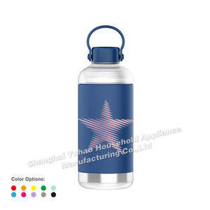 Coperchio in acciaio inossidabile bottiglia d'acqua bicchieri per succo di tè bevande altre bevande - Product Image 2