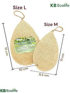 Esponja Natural de Lufa para Lavar Platos, Estropajo de Cocina Biodegradable y Ecológico Hecho en Vietnam de Alta Calidad - Product Image 6