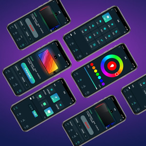 Banqcn Smart LED rétro-éclairage 4K 30Hz Sync Box 16.4ft RGB bande lumineuse 55-85 pouces téléviseurs synchronise écran musique RGBIC couleur - Product Image 3