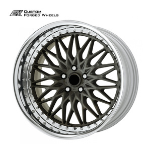 Jantes forgées sur mesure en 3 pièces, à profil profond inversé, de 18x7 à 20x15, 5x114.3 pour Toyota Crown Athlete - Product Image 1