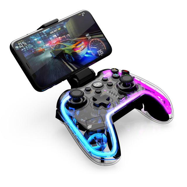 2025 NEW Product Hall Sensors Wireless BT Game Controller for Switch/PC/IOS/Android/PC/P3/P4 Gaming Gamepad