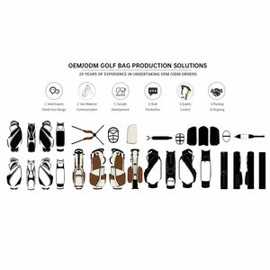 <span class=keywords><strong>Sac</strong></span> <span class=keywords><strong>de</strong></span> <span class=keywords><strong>golf</strong></span> professionnel à 6 compartiments, étanche en cuir PU, léger, <span class=keywords><strong>sac</strong></span> <span class=keywords><strong>de</strong></span> <span class=keywords><strong>transport</strong></span>, vente chaude aux États-Unis, directement <span class=keywords><strong>de</strong></span> l'usine - Product Image 6