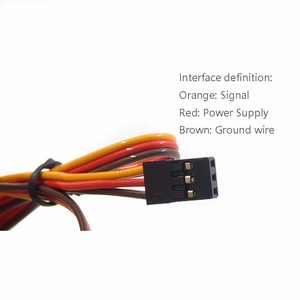 Hanhhhai Fs5106b 6 किलोग्राम सर्विसो मोटर हाई टॉर्क के लिए सामान्य आकार के आरसीसी कारों की नाव रोबोट बैटरी संचालित रिमोट कंट्रोल रोटर्स - Product Image 5