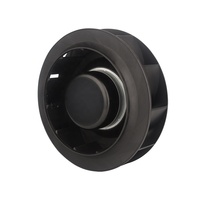 Kipas Sentrifugal EC LONGWELL OEM/ODM 225mm Kontrol PWM Bantalan Bola Plastik Proteksi IP55 230V Tekanan Tinggi untuk Telekomunikasi