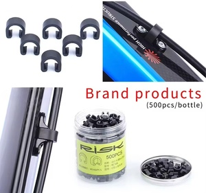 30 Piezas de Abrazaderas de Plástico Tipo C para Cables de Freno y Mangueras Hidráulicas, Organizador de Clips en Forma de U, Abrazadera de Presión Tipo C de Plástico RISK - Product Image 3