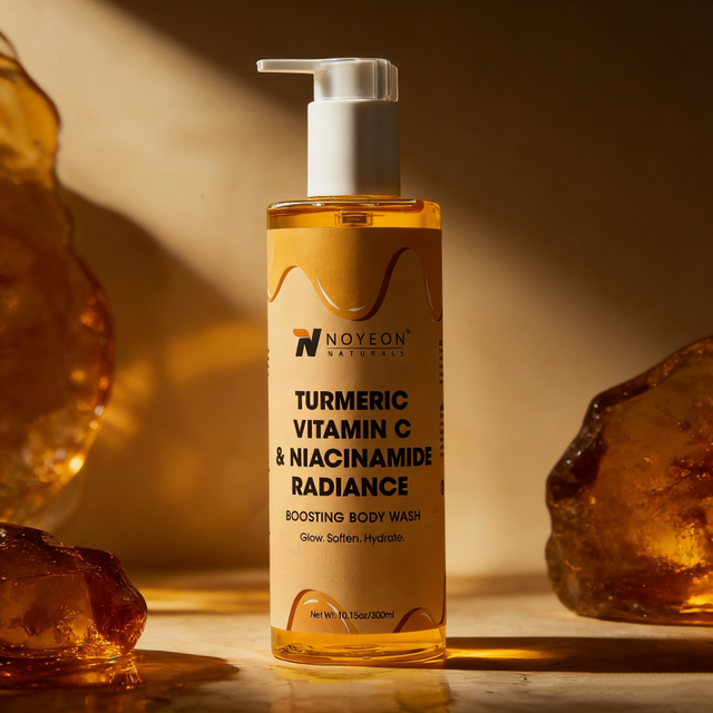 TikTok Viral Turmeric Glow Shower Gel Niacinamide Vitamin C for Summer Radiance Hot Selling