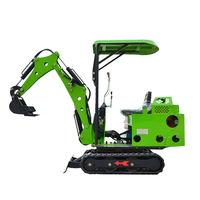 Petit excavateur à roues FW10S, 1 tonne, de haute qualité, vente en gros,
