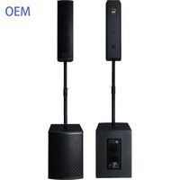 Système de sonorisation PA professionnel avec caisson de basses de 10 pouces, enceinte colonne active pour DJ, enceinte de scène