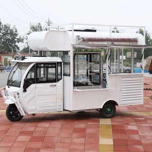 City E Tricycle électrique Elektrikli Pedicab 1,5 Kw 2,5 Kw 3Kw <span class=keywords><strong>Acheter</strong></span> camion de nourriture mobile Camion de nourriture de rue mobile - Product Image 4