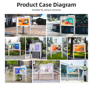 Mwe 55-inch ngoài trời <span class=keywords><strong>LCD</strong></span> quảng cáo hiển thị tầng thường vụ 43-inch Totem kiosk cho tàu điện ngầm sân bay trung tâm mua sắm cửa hàng bán lẻ - Product Image 6