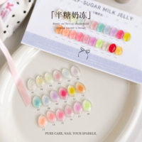 NAYISI – Kit de gel à ongles multicolore 18 couleurs, design français, nouvelle collection 2026, haute qualité, sans HEMA ni TPO, non toxique, gel UV pour salon, ODM/OEM