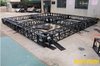 Estructura de Aluminio para Escenarios, Estructura de Caja con Pernos, Estructura Tipo Tomcat