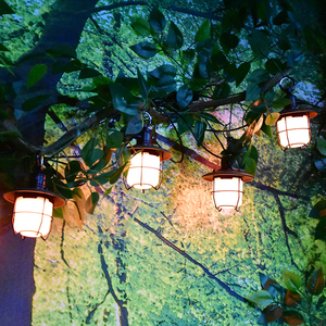 Cadena de luces decorativas con enchufe exterior impermeable al por mayor con sistema RGB para acampar, vacaciones, glamping, bodas y fiestas - Product Image 6