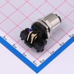 C12B-FAA-RM1-5-SH Circular (Cable) Connector Bent Lead Through Hole Connector M12 5P Female Right Angle - Product Image 2